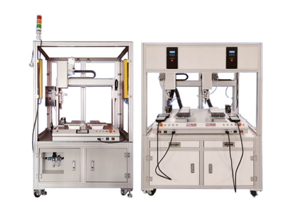 落地式雙工位單頭自動(dòng)焊錫機(jī)